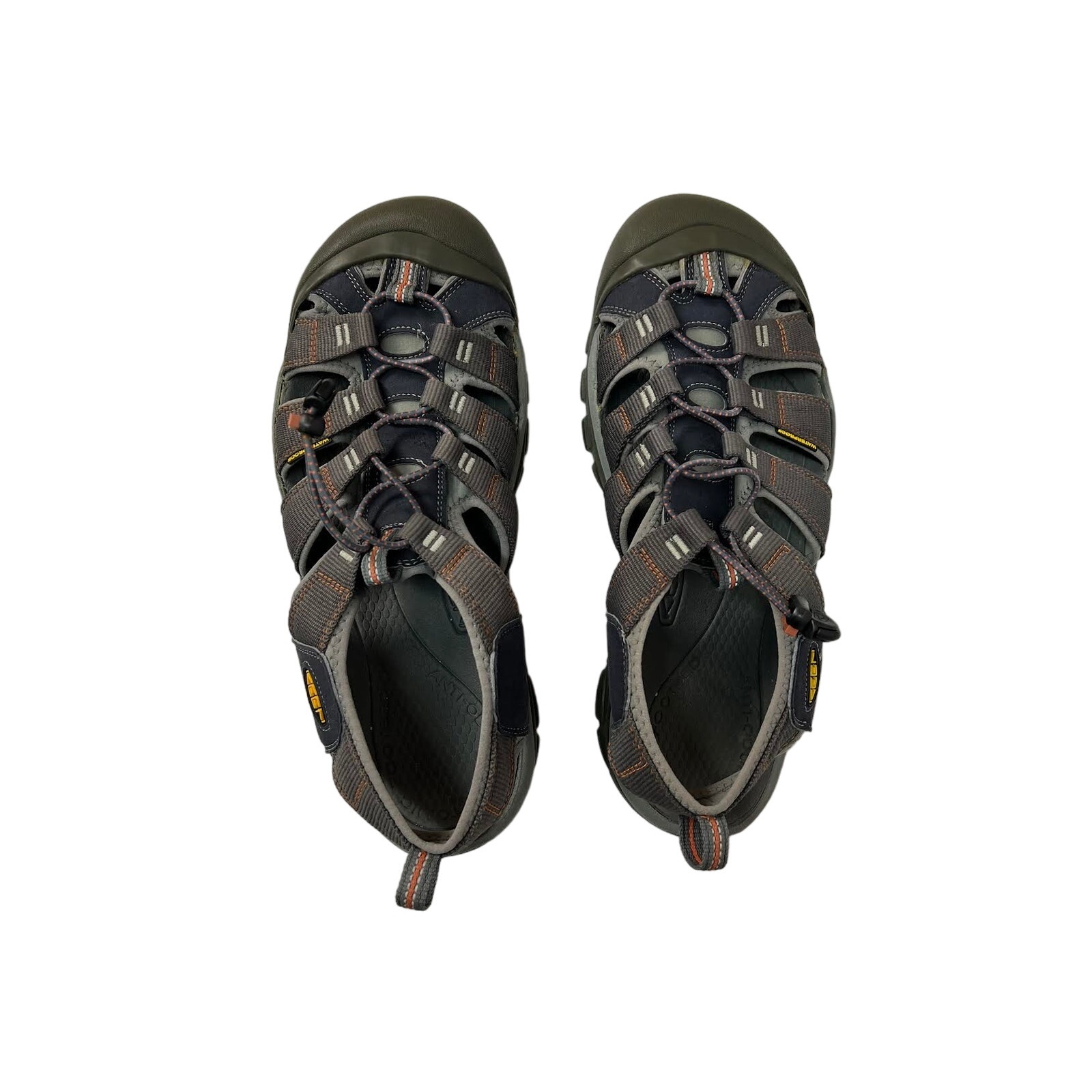 Keen Men's Newport H2 Sandal,India Ink/Rust,Us 13 M